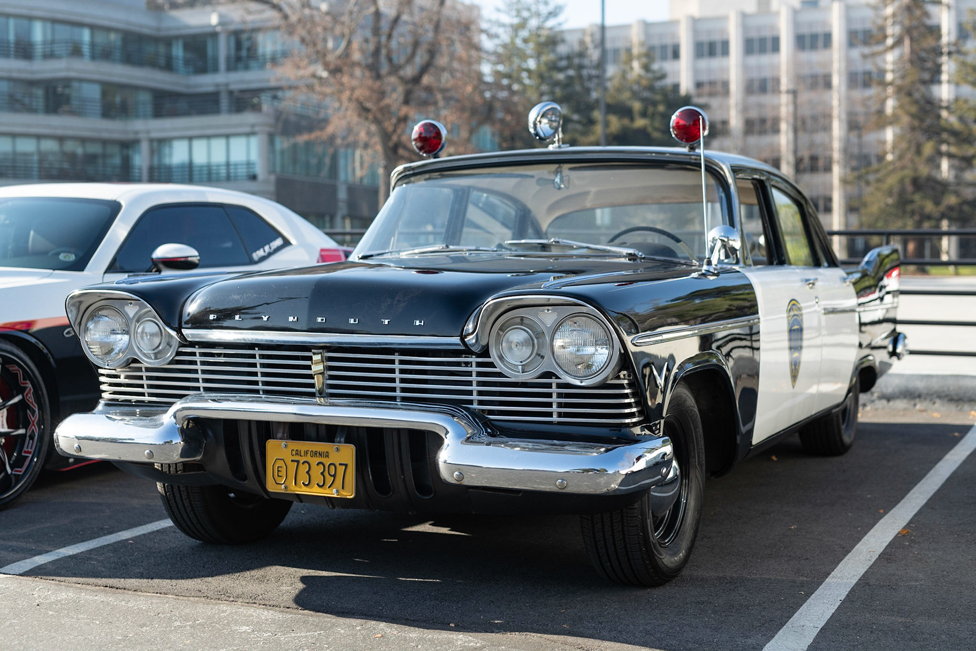 Plymouth Belvedere police car