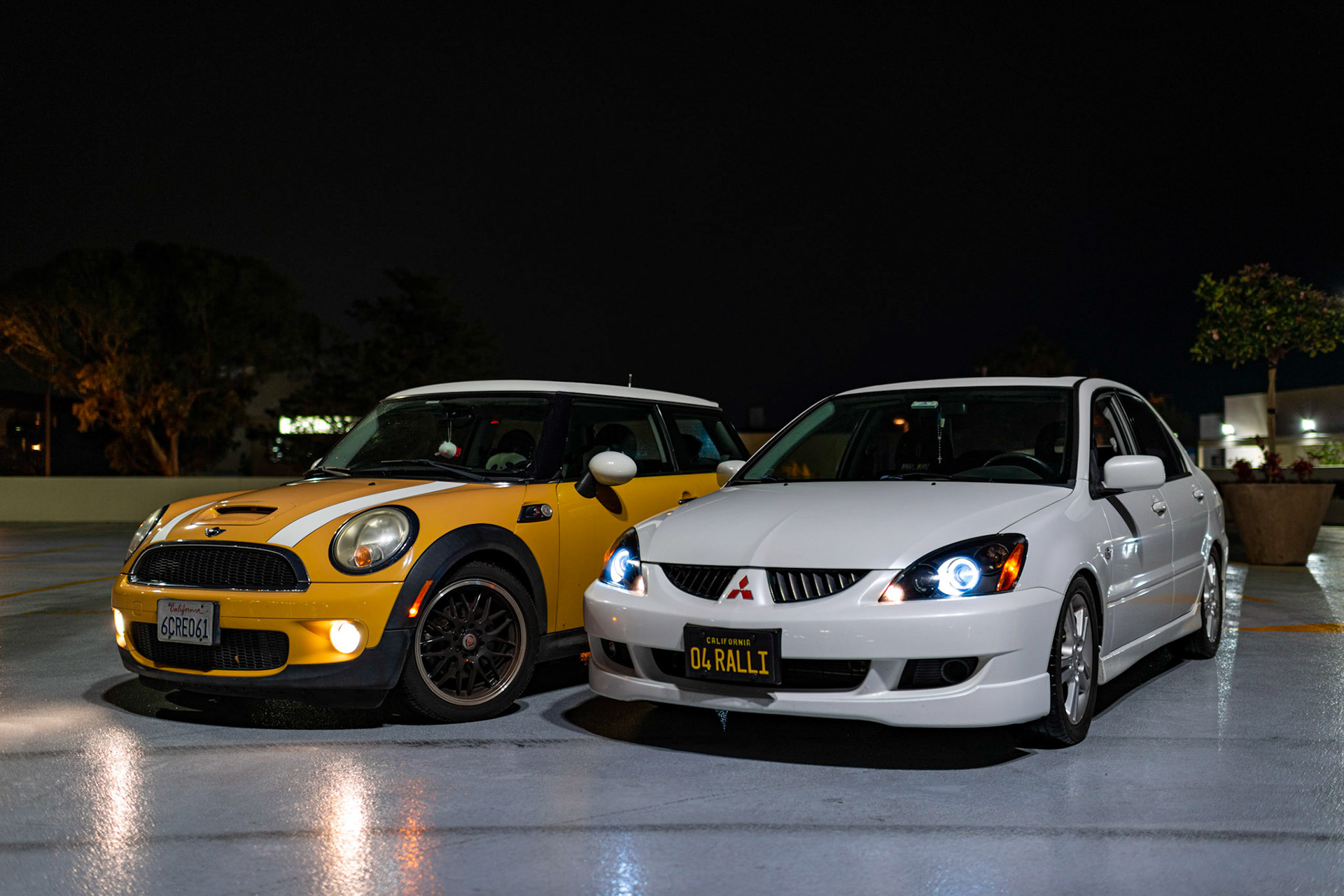Mini and Mitsubishi