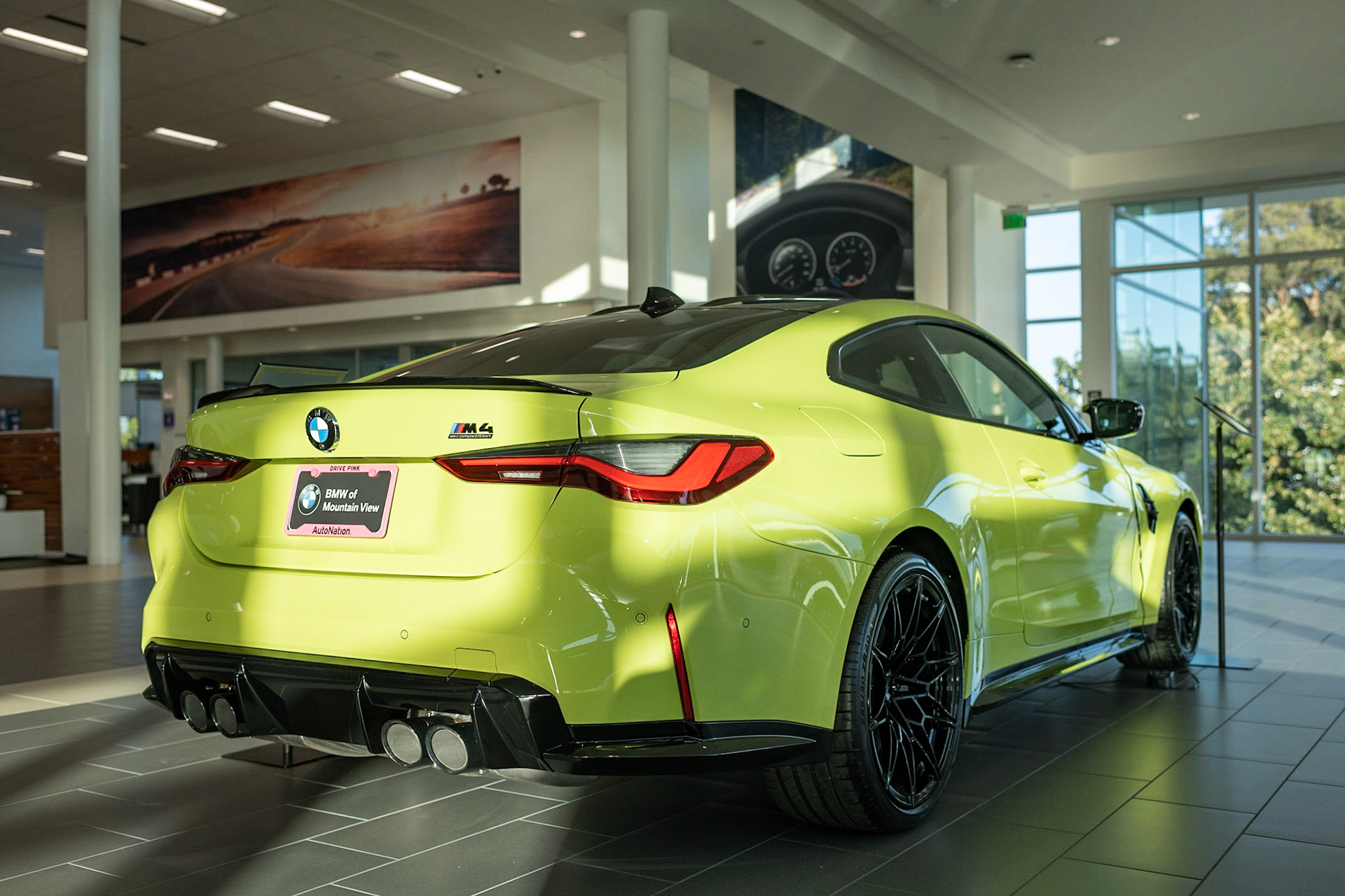 BMW G82 M4 Competition in Sao Paolo Yellow