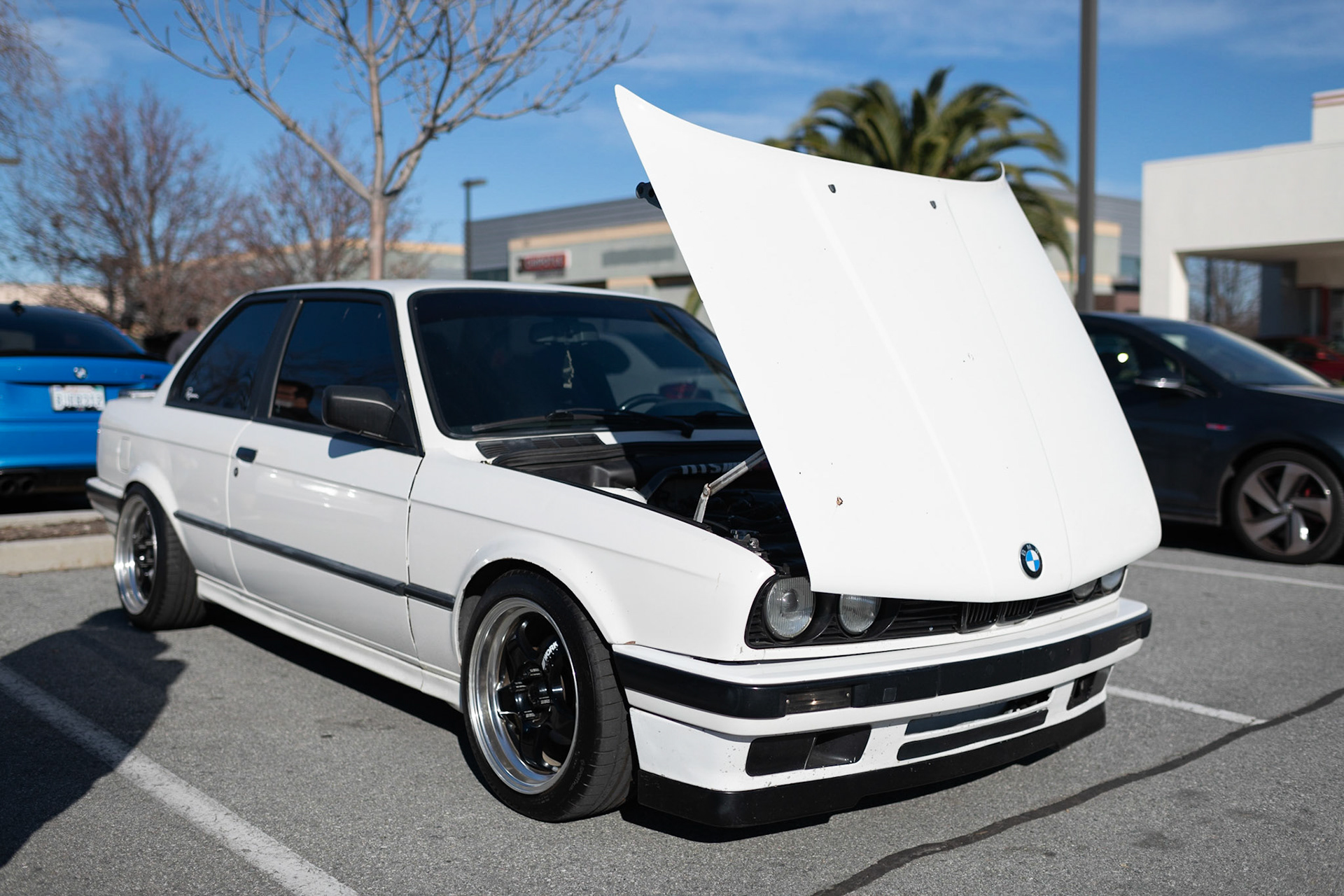 BMW 3 series with Nissan engine swap