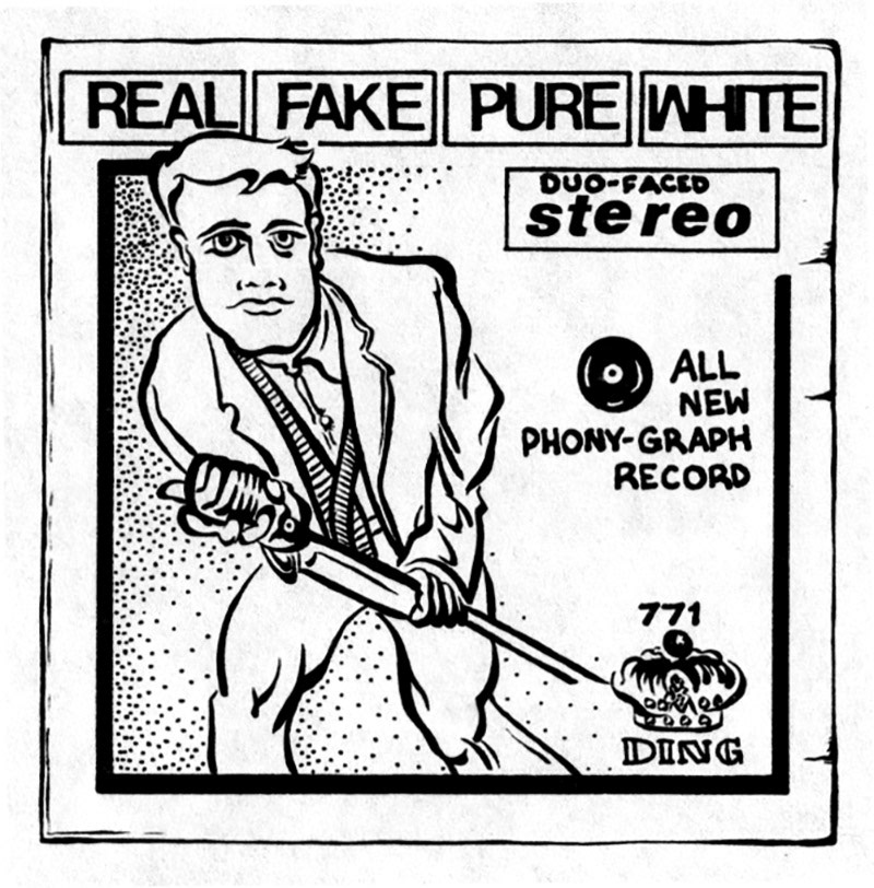 Original concept for On The Charts, Off the Cover