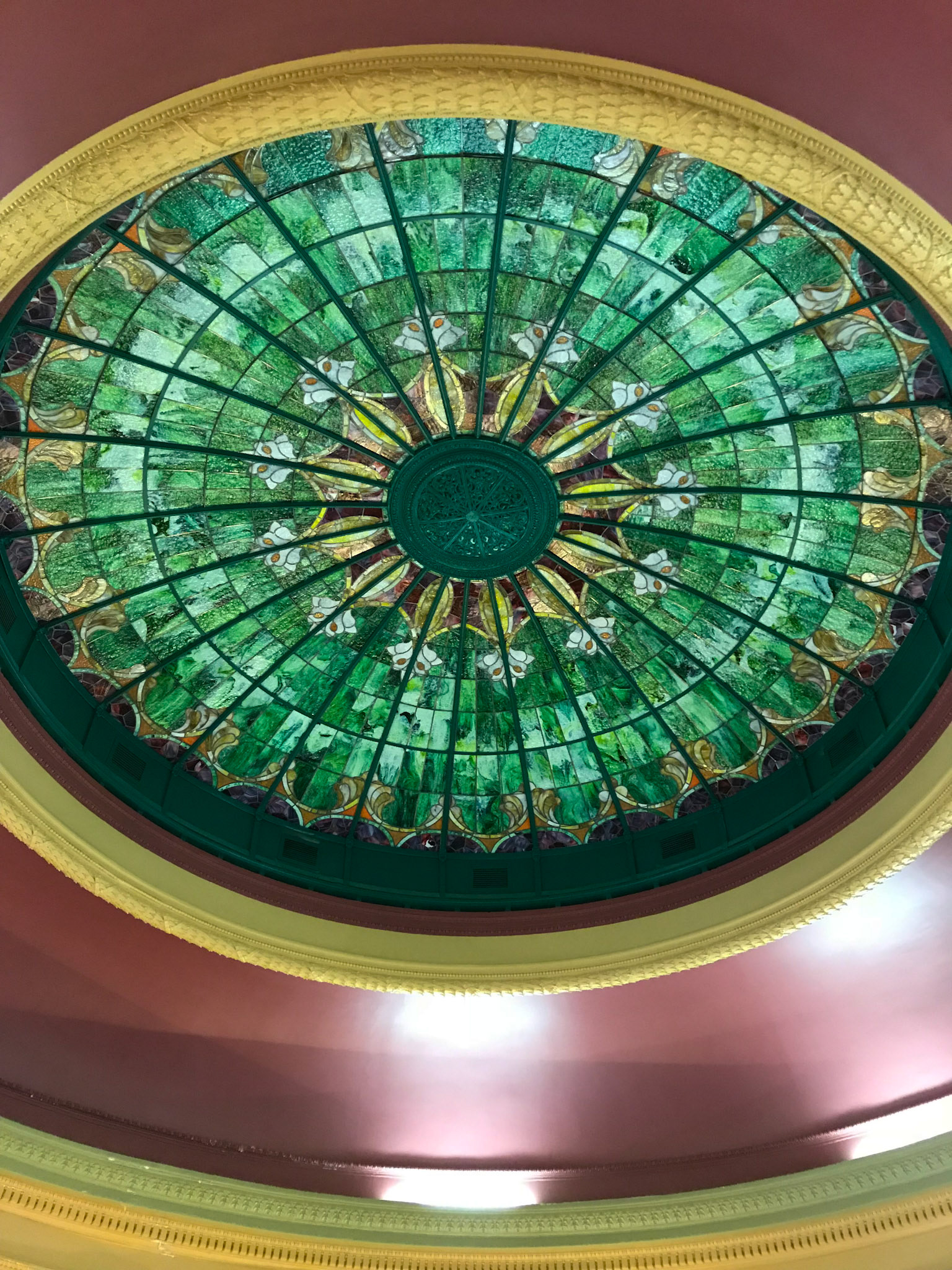 Original Paint Scheme - Stained Glass Dome