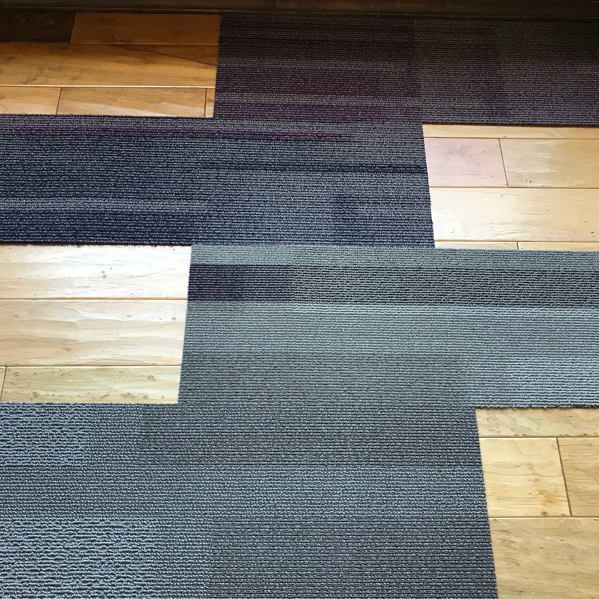 Developing the carpet pattern