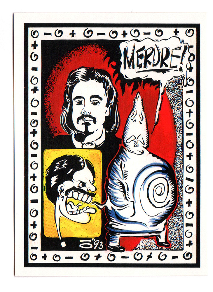 Crackpots and Visionaries: Alfred Jarry - card front
