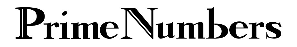 Prime Numbers - Bookkeeping Services