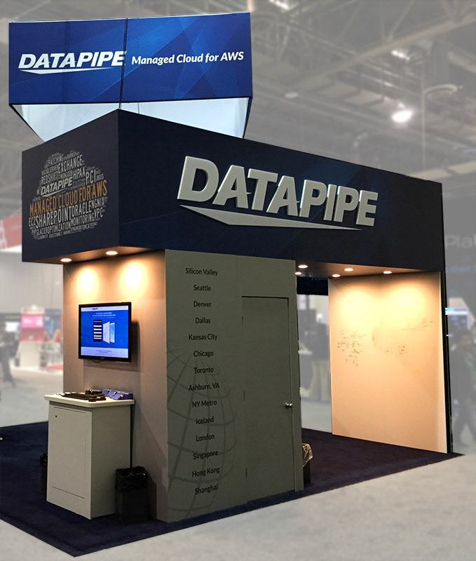 Datapipe - AWS re:invent booth design