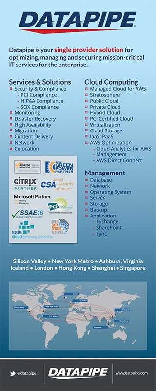 Datapipe - Managed Services Banner