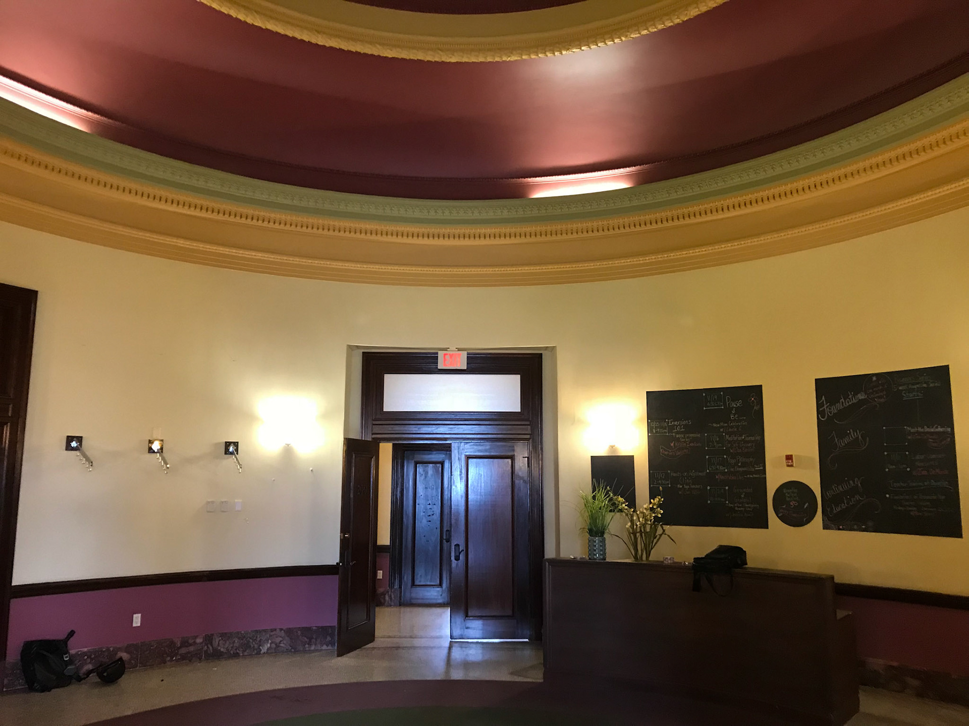 Original Paint Scheme - Circular Room