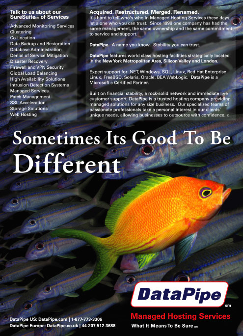 Good To Be Different