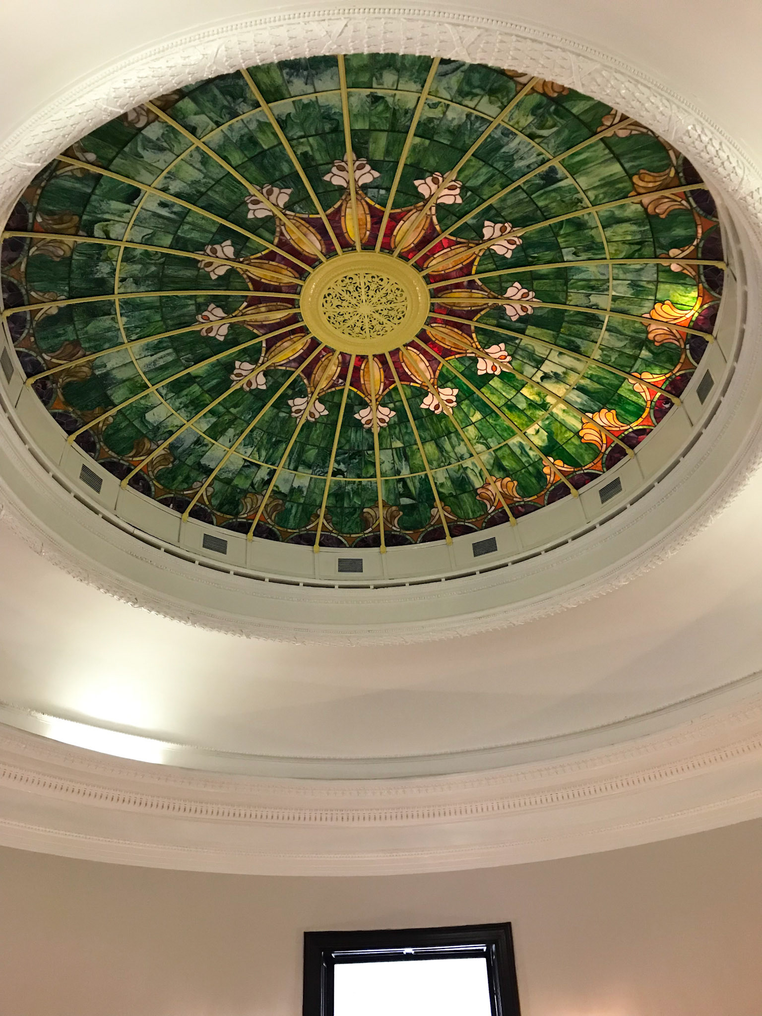 Dome and Walls Painted