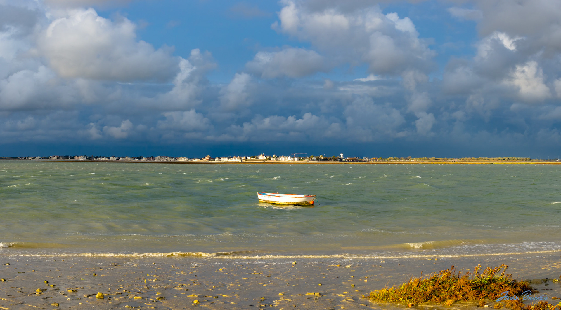 Baie de Somme entre calme et agitation