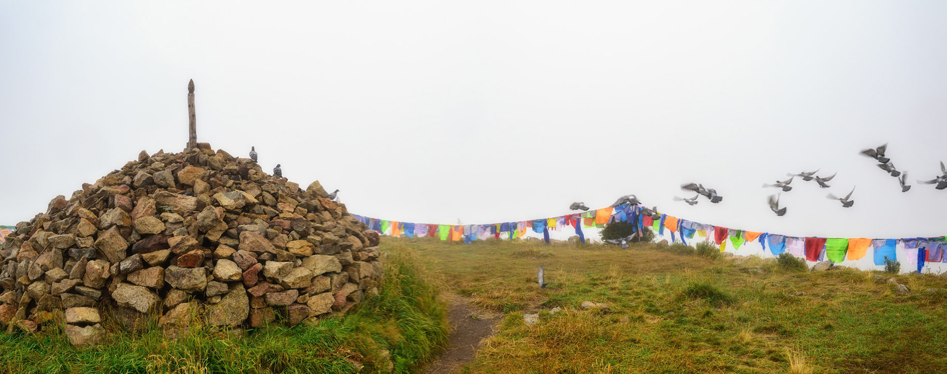 Dans le silence de l'ermitage de Tuvkhun