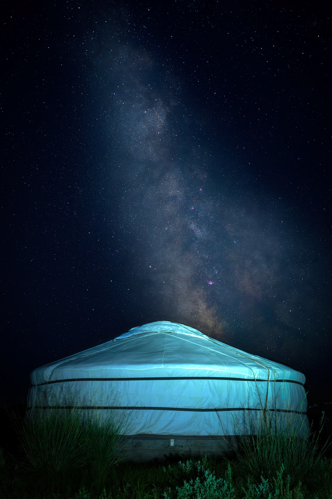 Nuit nomade, ciel éternel