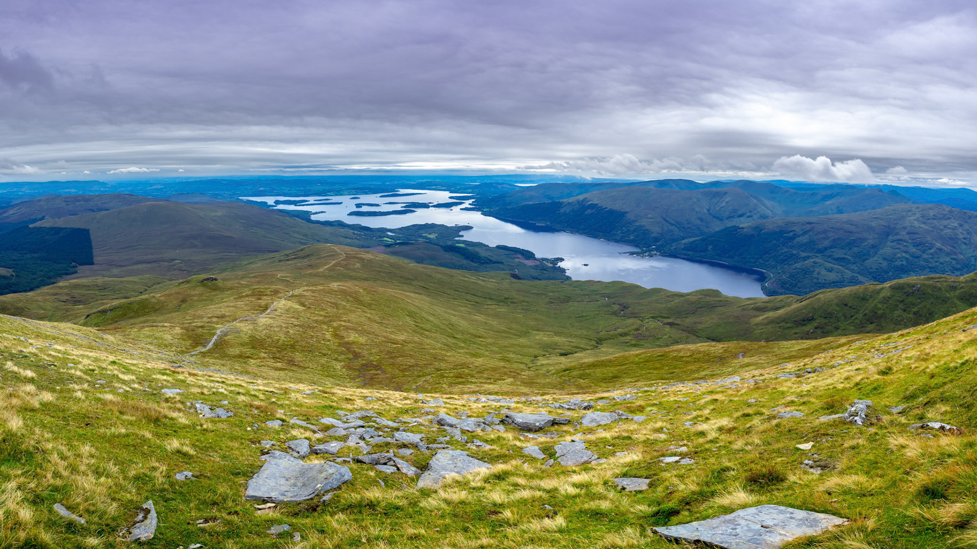 Quand le Ben Lomond parle au Loch Lomond