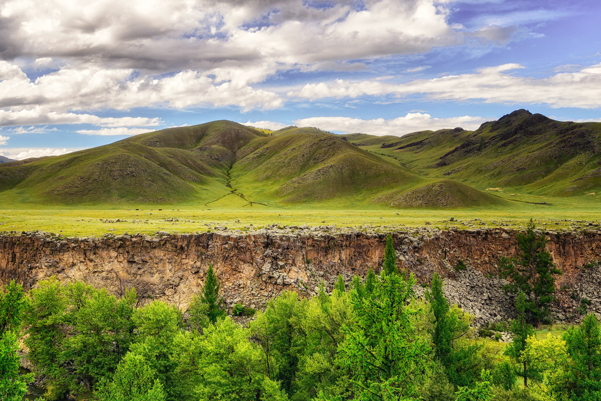 Canyon de l'Orkhon