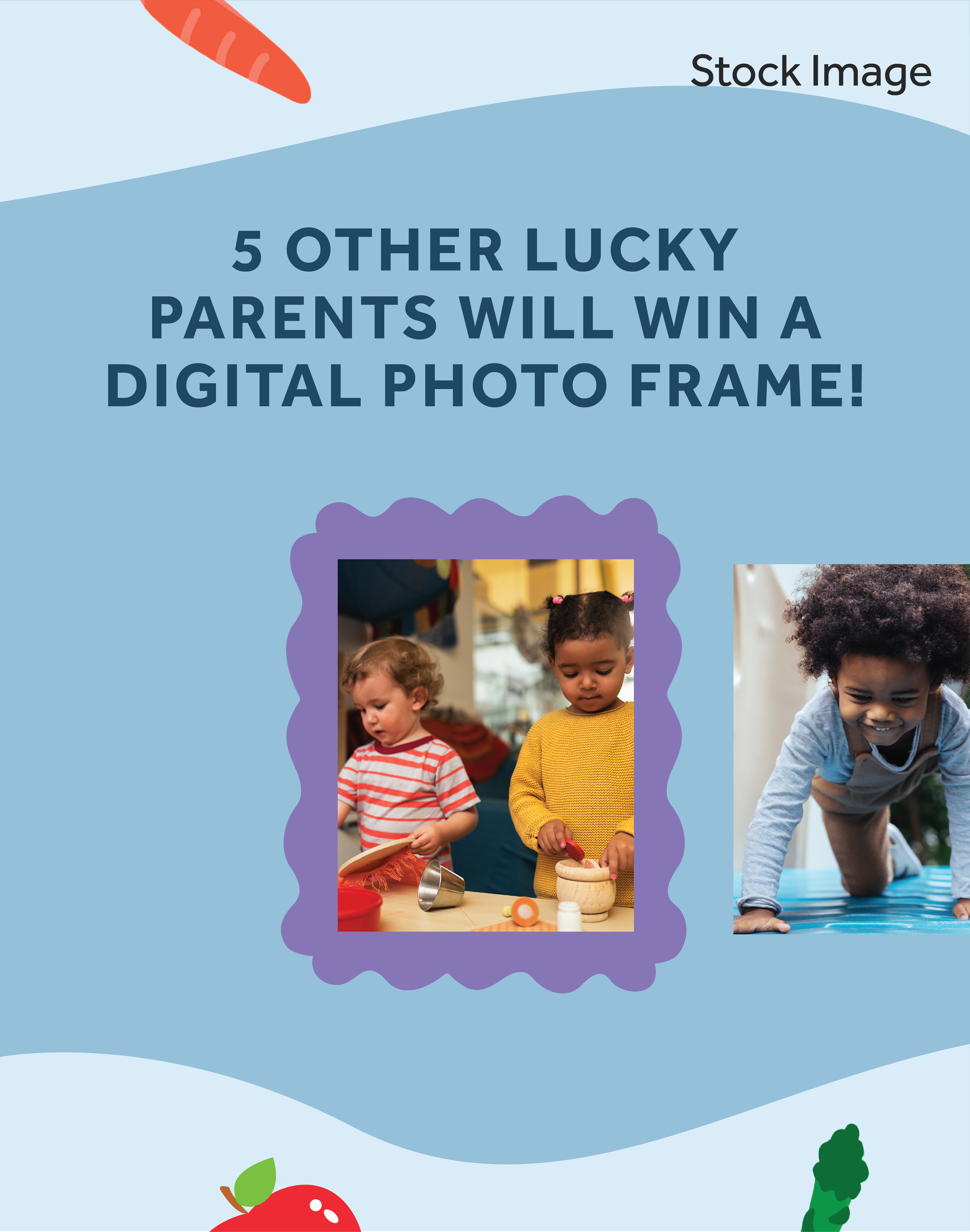 Giveaway Carousel First Slide V2 - Created On Illustrator by: Myself, Copywriting by: Megan Heim