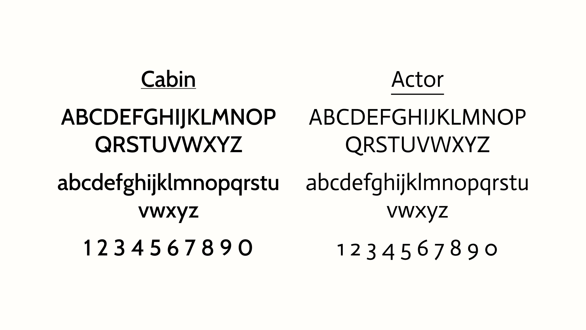 Typography