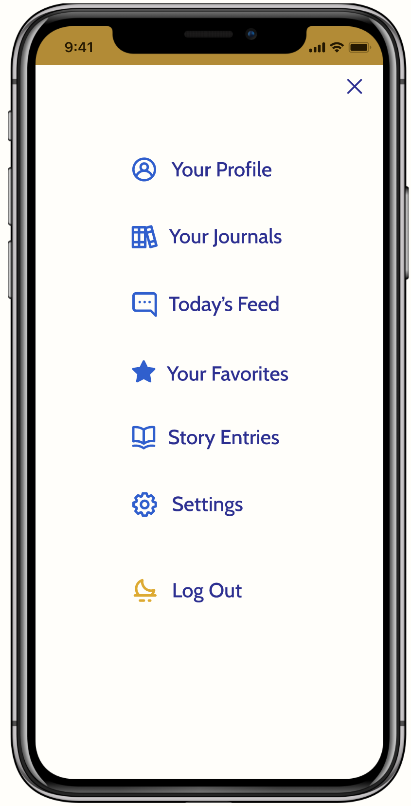Hamburger Menu