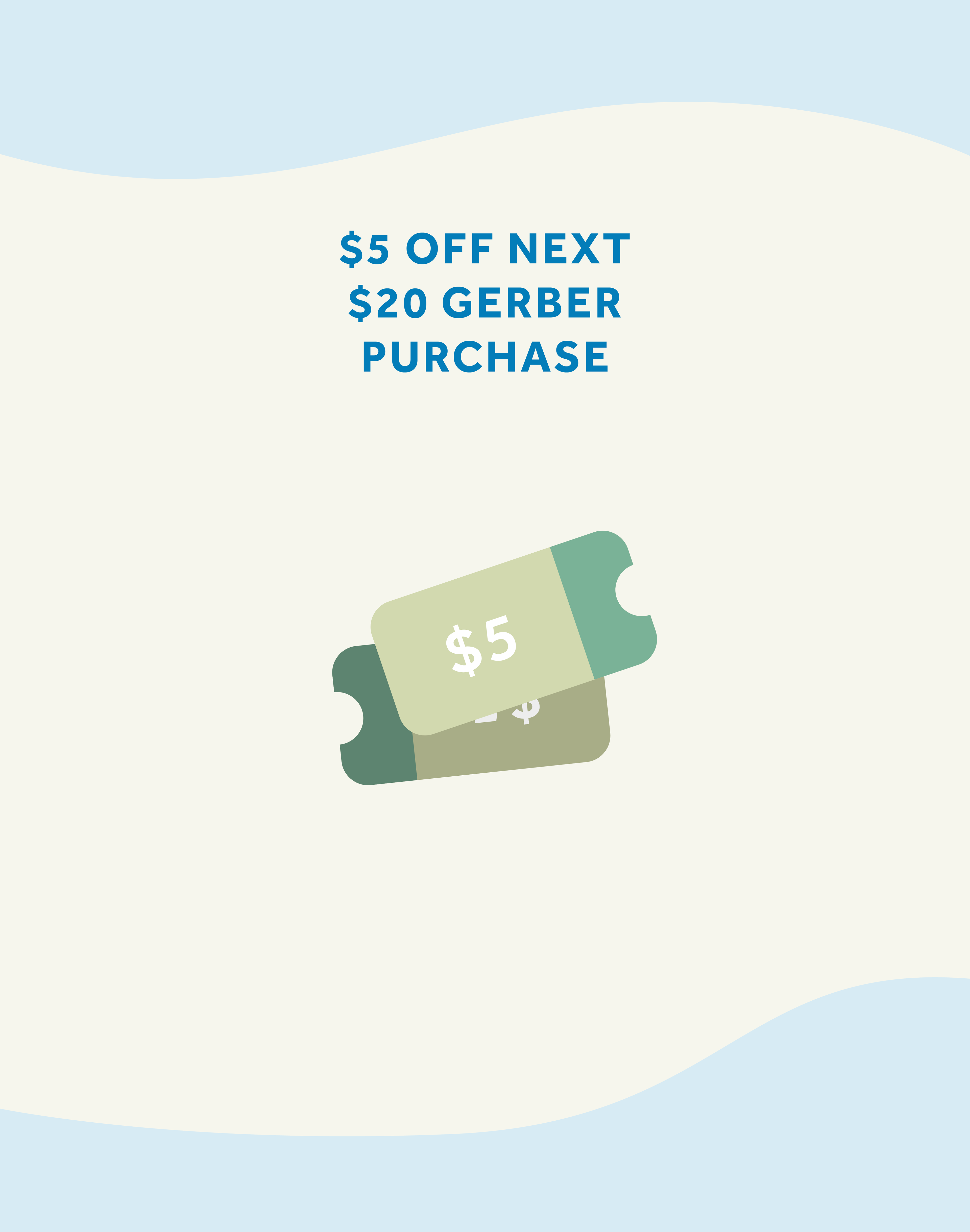 Giveaway Coupon Slide - Created On Illustrator by: Myself, Copywriting by: Megan Heim