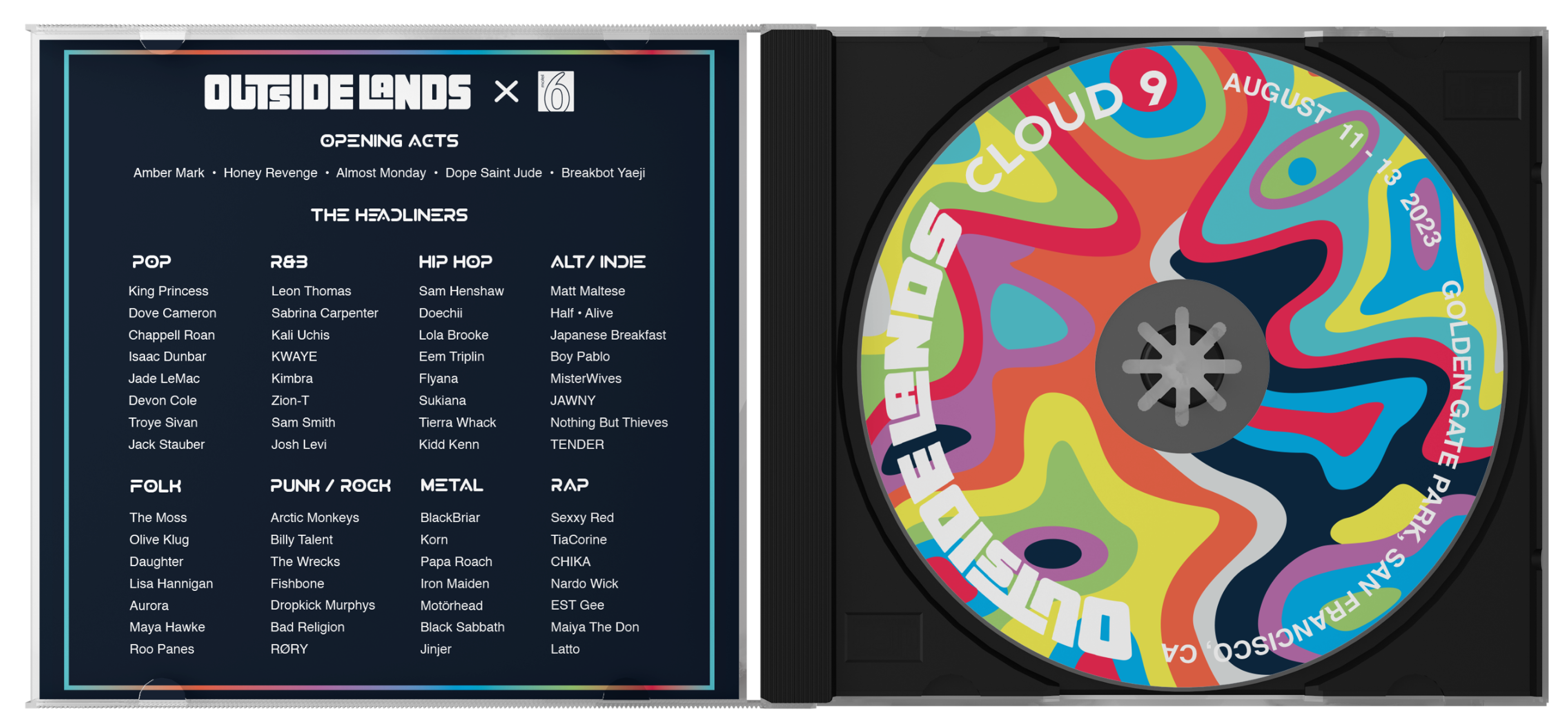 Motel 6: Cloud 9 CD - Open Dark Ver