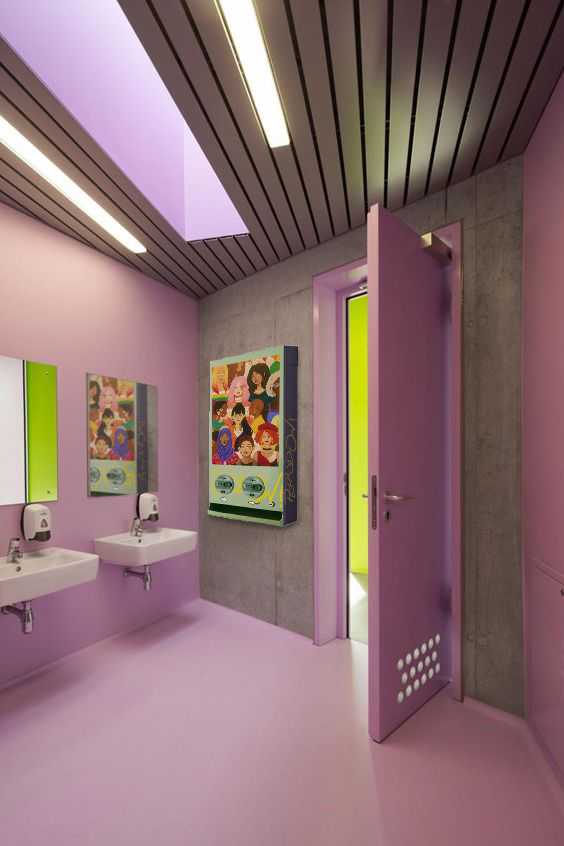 Period On! / Medium: Illustrator, Photoshop / Communication Design / 2020