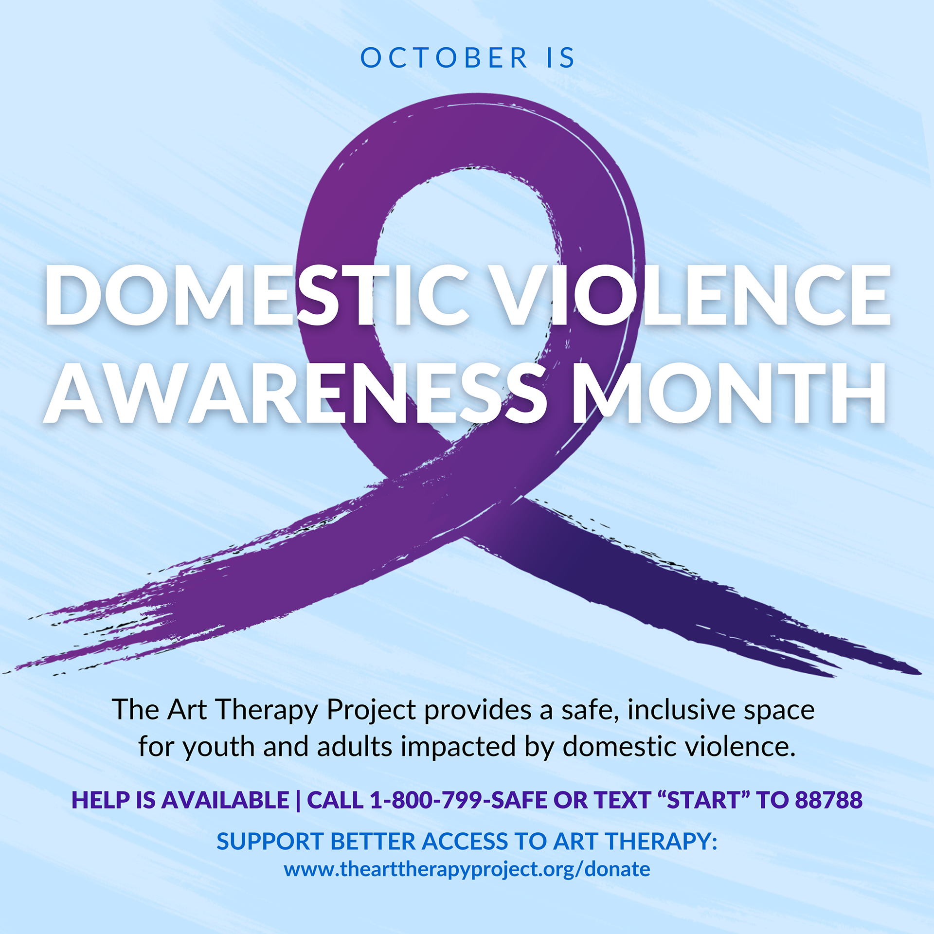 Domestic Violence Awareness Month Instagram Post