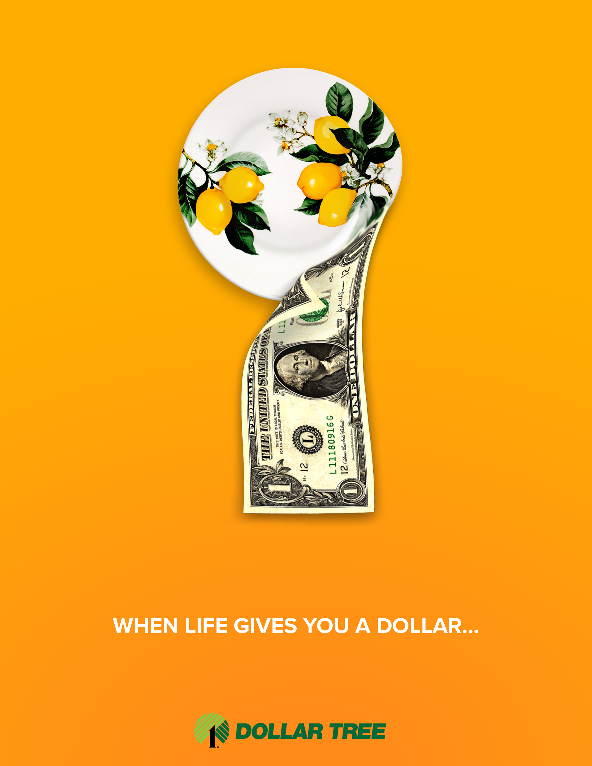 Dollar Tree Ads / Medium: Illustrator, Photoshop / Communication Design / 2020