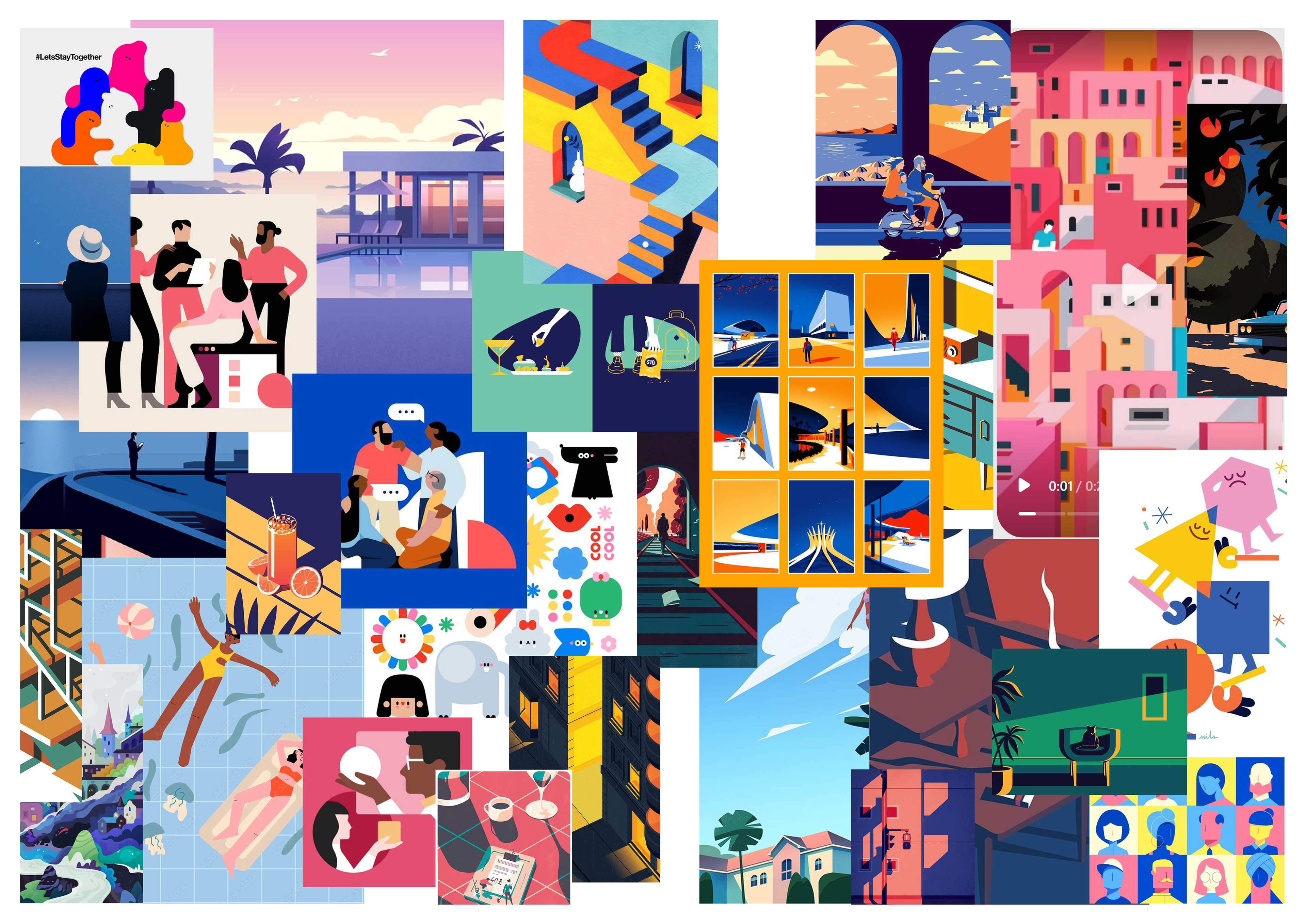 Moodboard 2 - Solid Colors