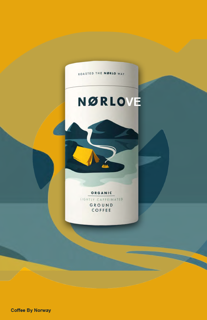 Norlo Coffee Ads / Medium: Illustrator, Photoshop, InDesign / Advertising Design / 2022