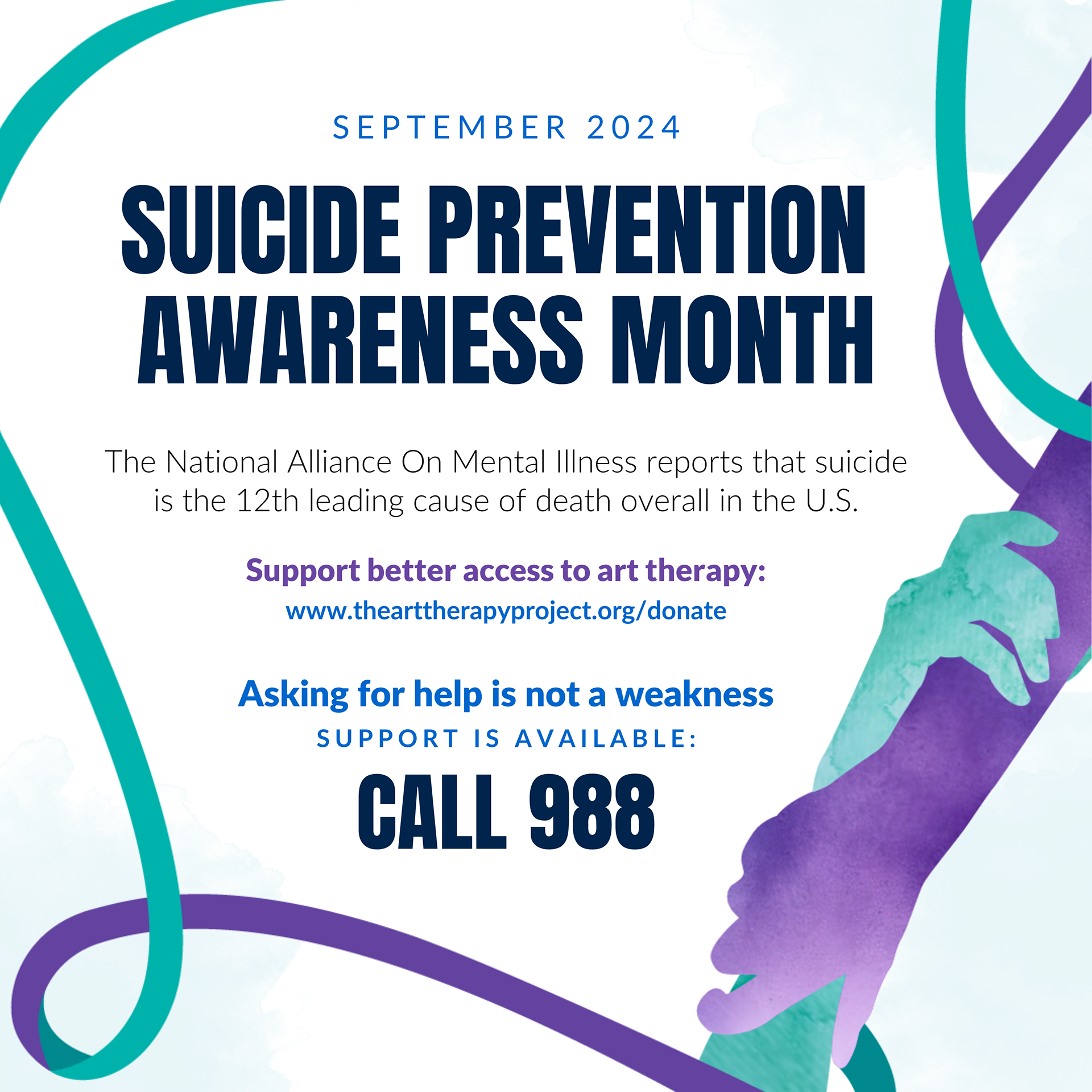 Suicide Prevention Awareness Month Instagram Post
