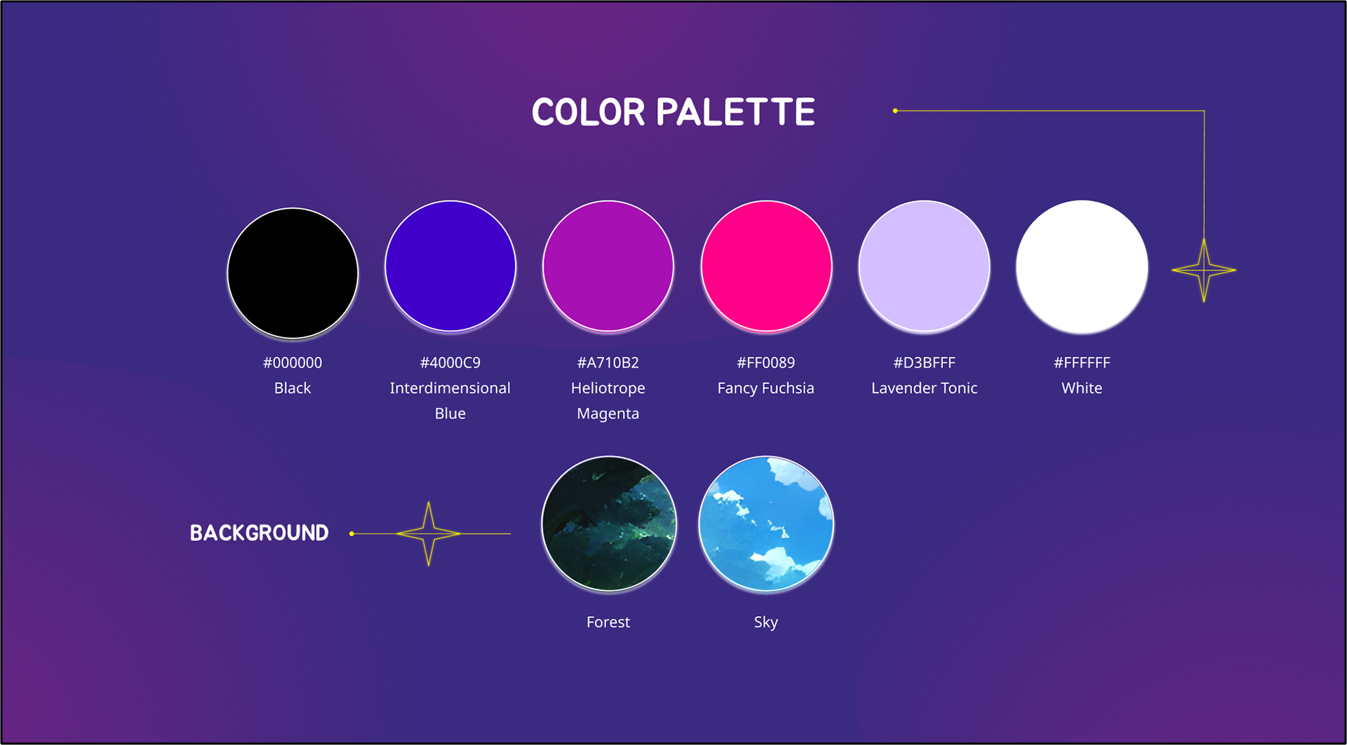 Magic Eden Color Palette