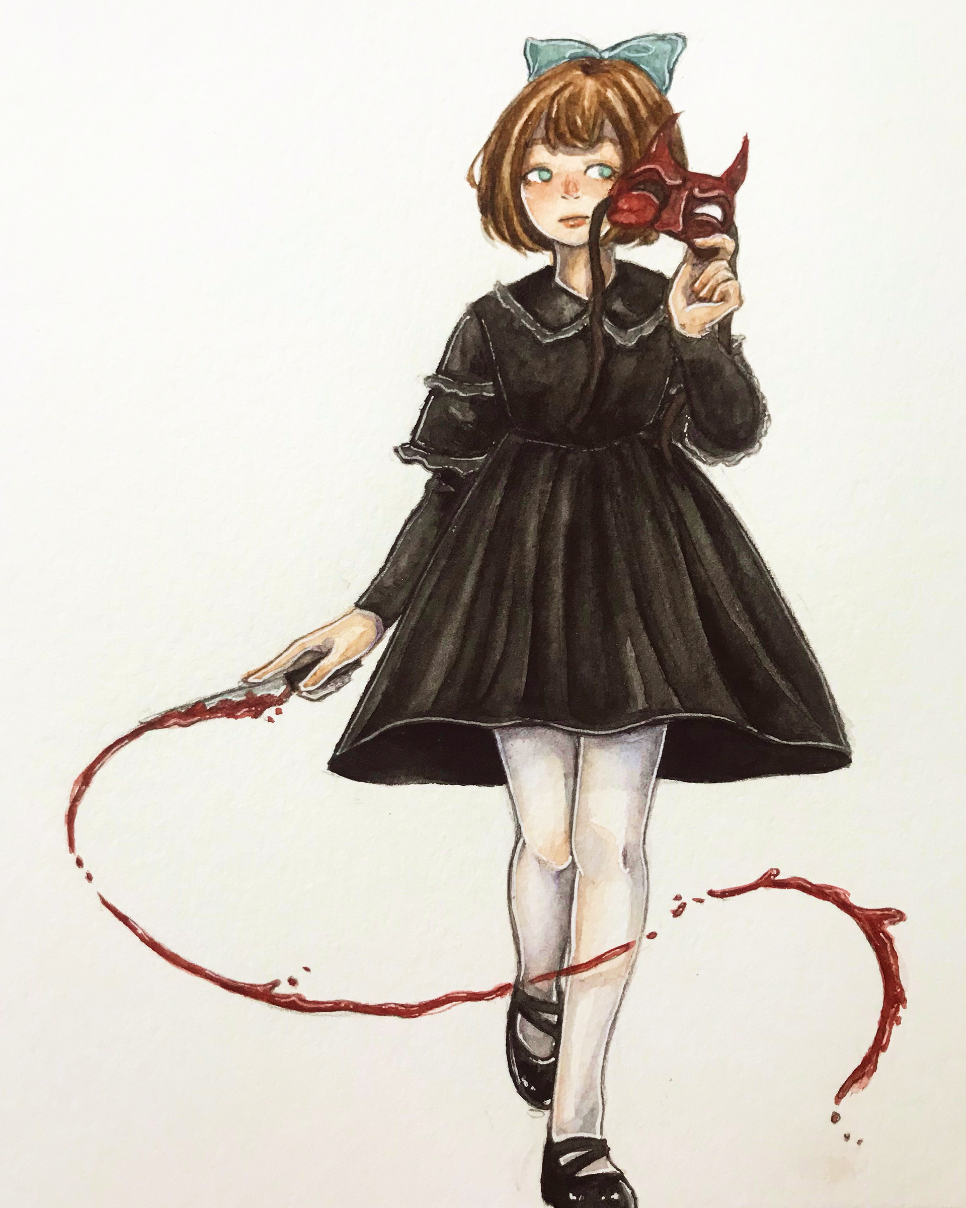 Medium: Pencil, watercolor