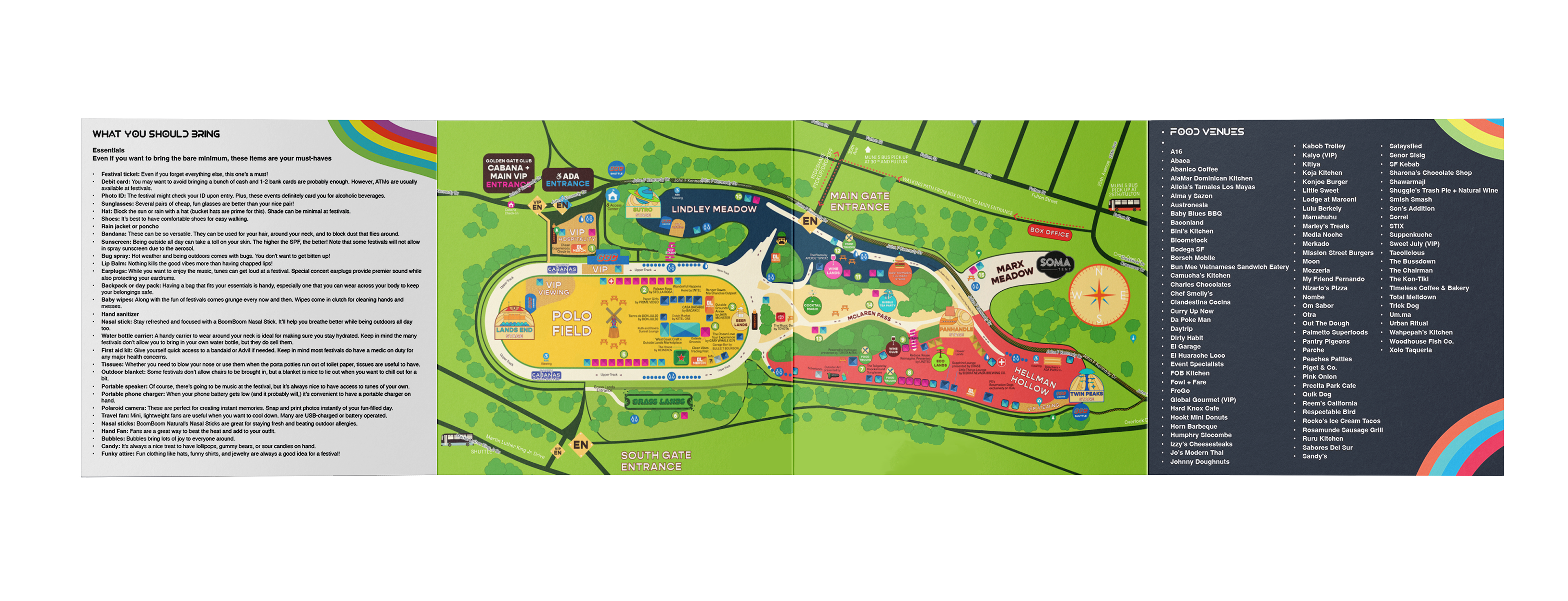 Motel 6: Cloud 9 x Outside Lands Event Map