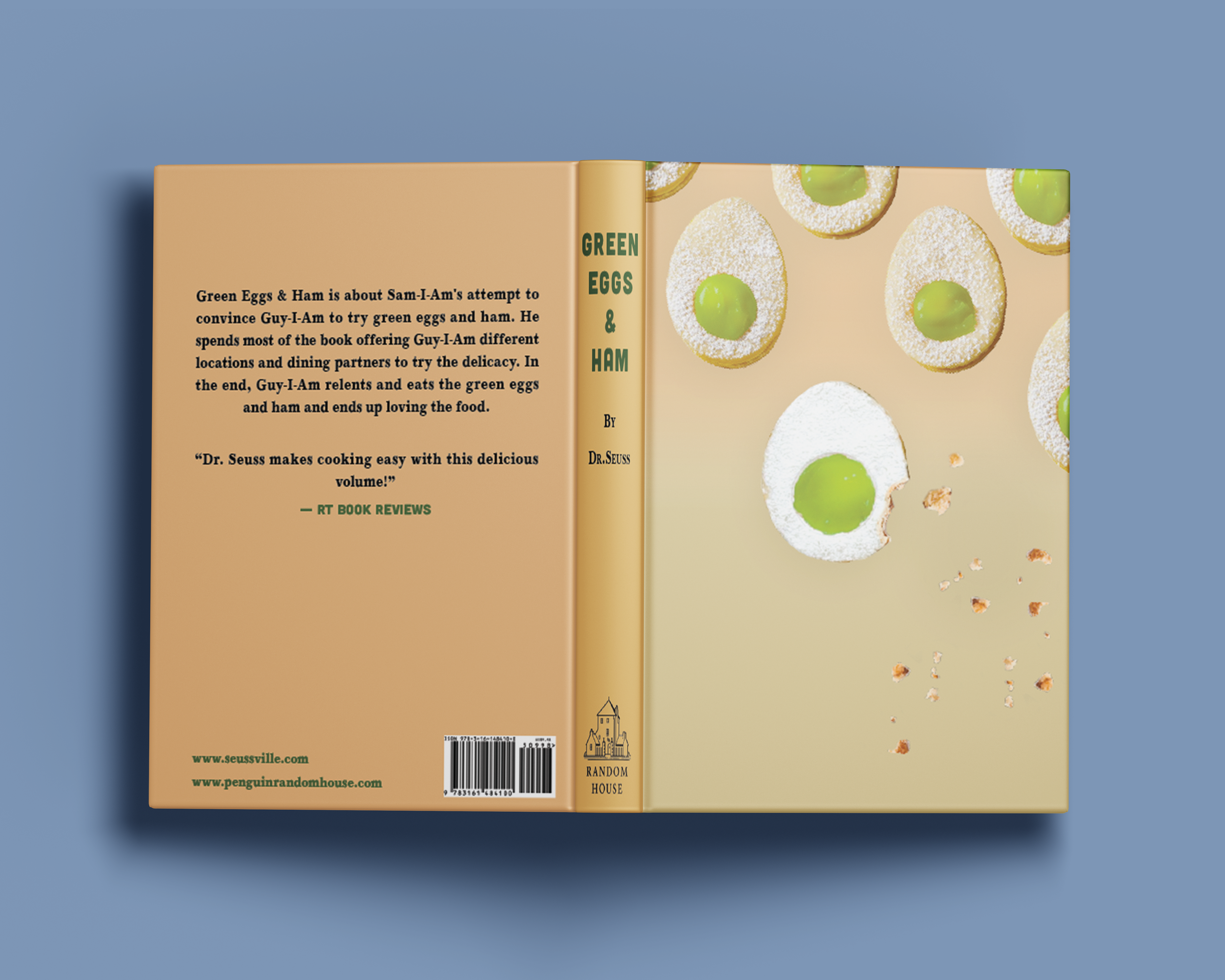 Dr. Seuss Project - Cooking Genre / Medium: Illustrator, Photoshop / Communication Design / 2021