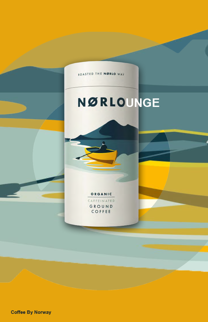 Norlo Coffee Ads / Medium: Illustrator, Photoshop, InDesign / Advertising Design / 2022