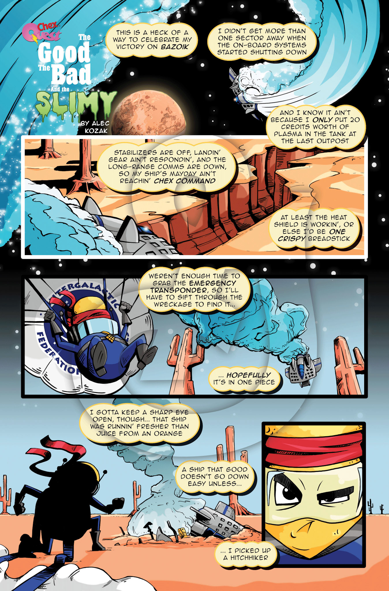 ChexQuestComic_AlecKozak_TheGoodBadSlimy_Page1