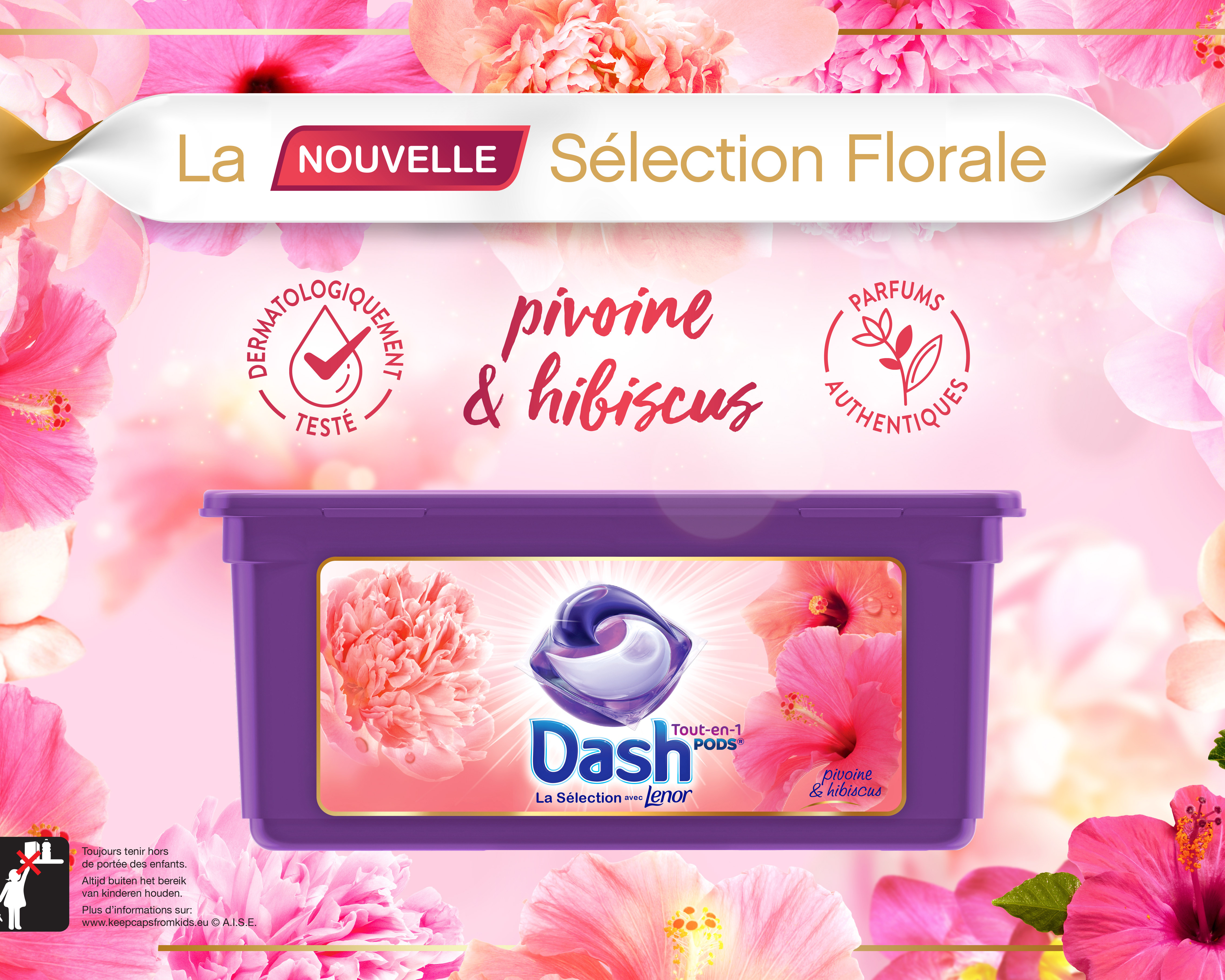 Conditions pour le nouveau dash lenor pods! 