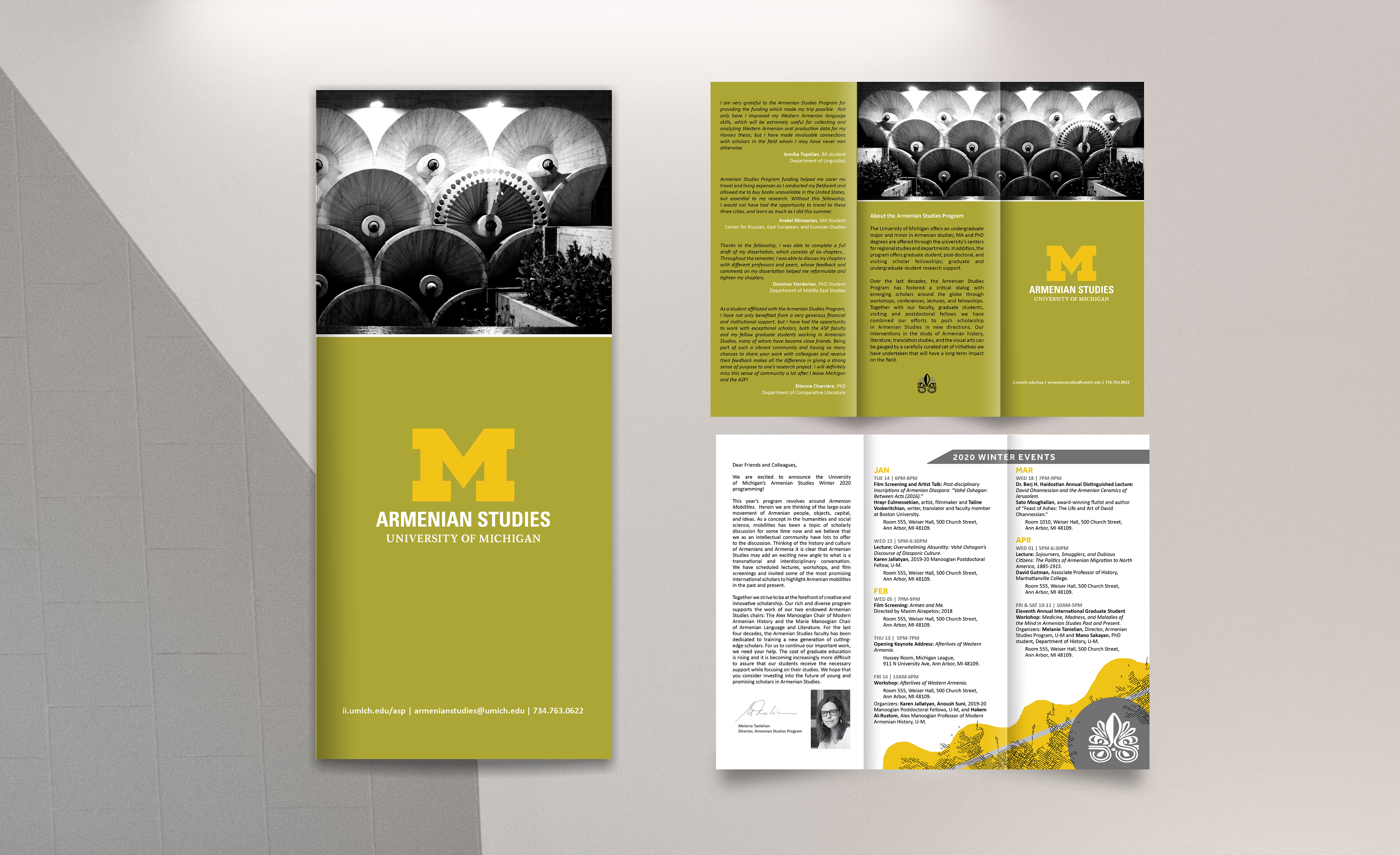 Trifold brochure design