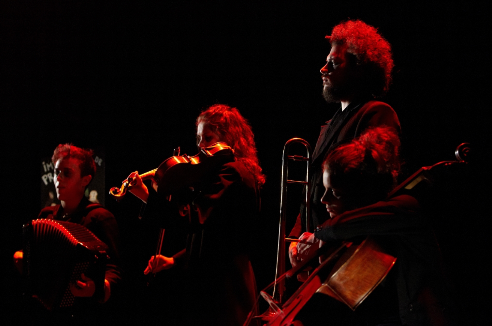 Le grand orchestre du Tricorne gueule Rictus ©D.Chauvin