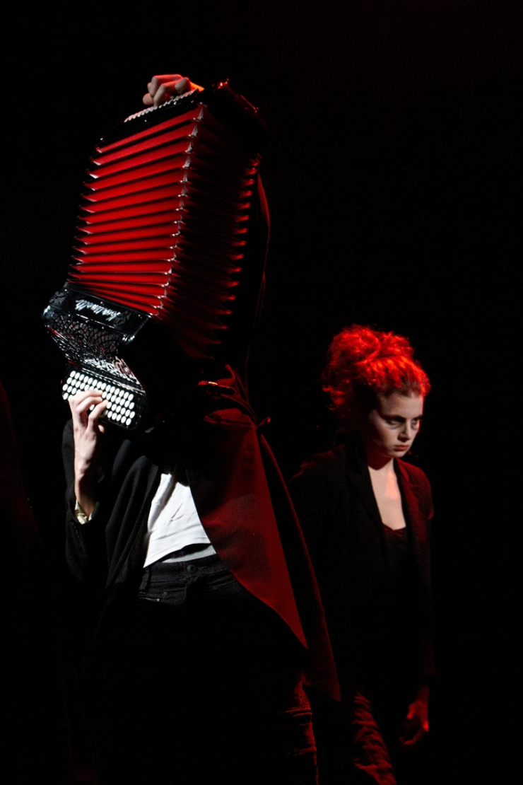 Le grand orchestre du Tricorne gueule Rictus ©D.Chauvin