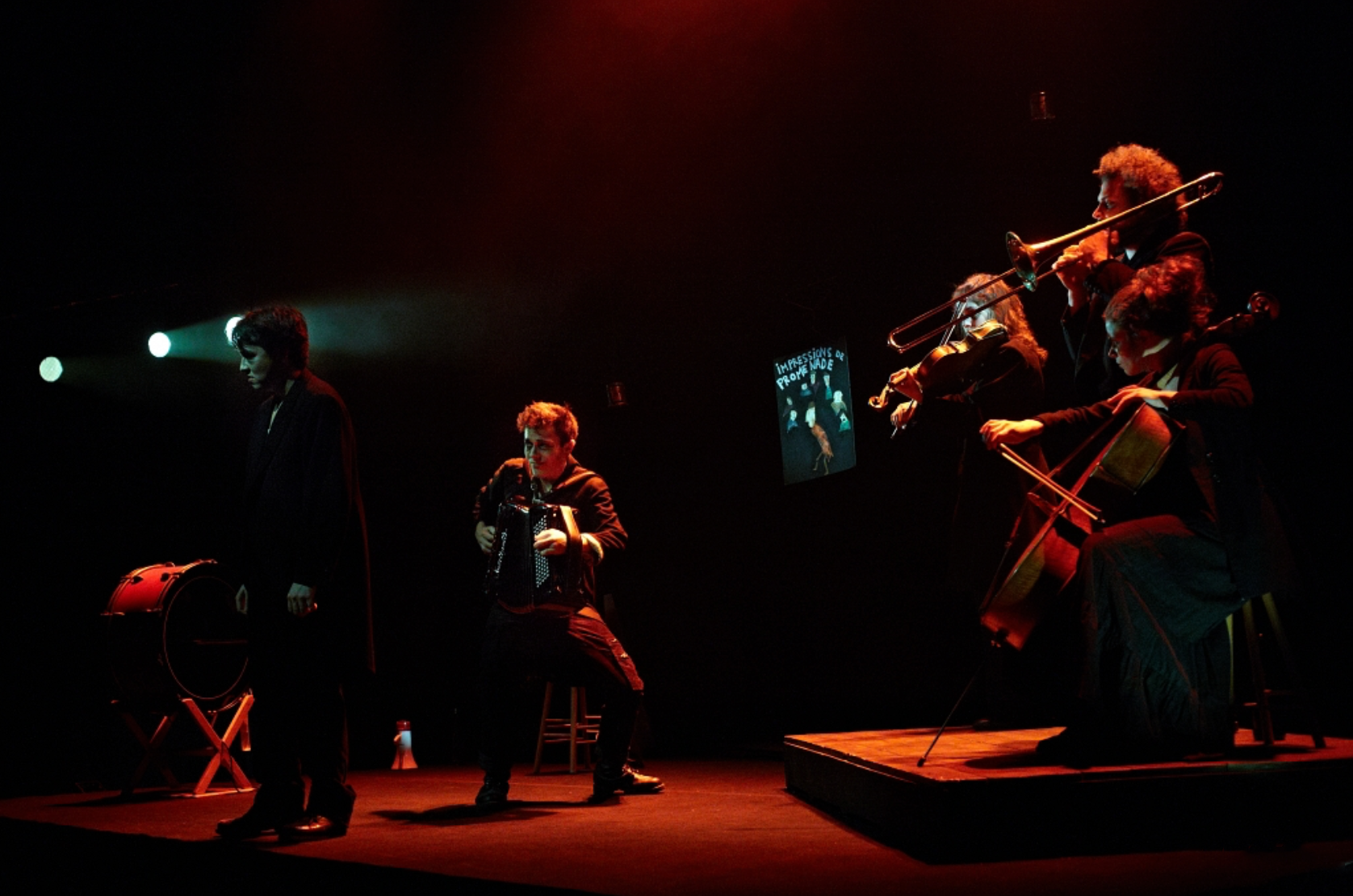 Le grand orchestre du Tricorne gueule Rictus ©D.Chauvin
