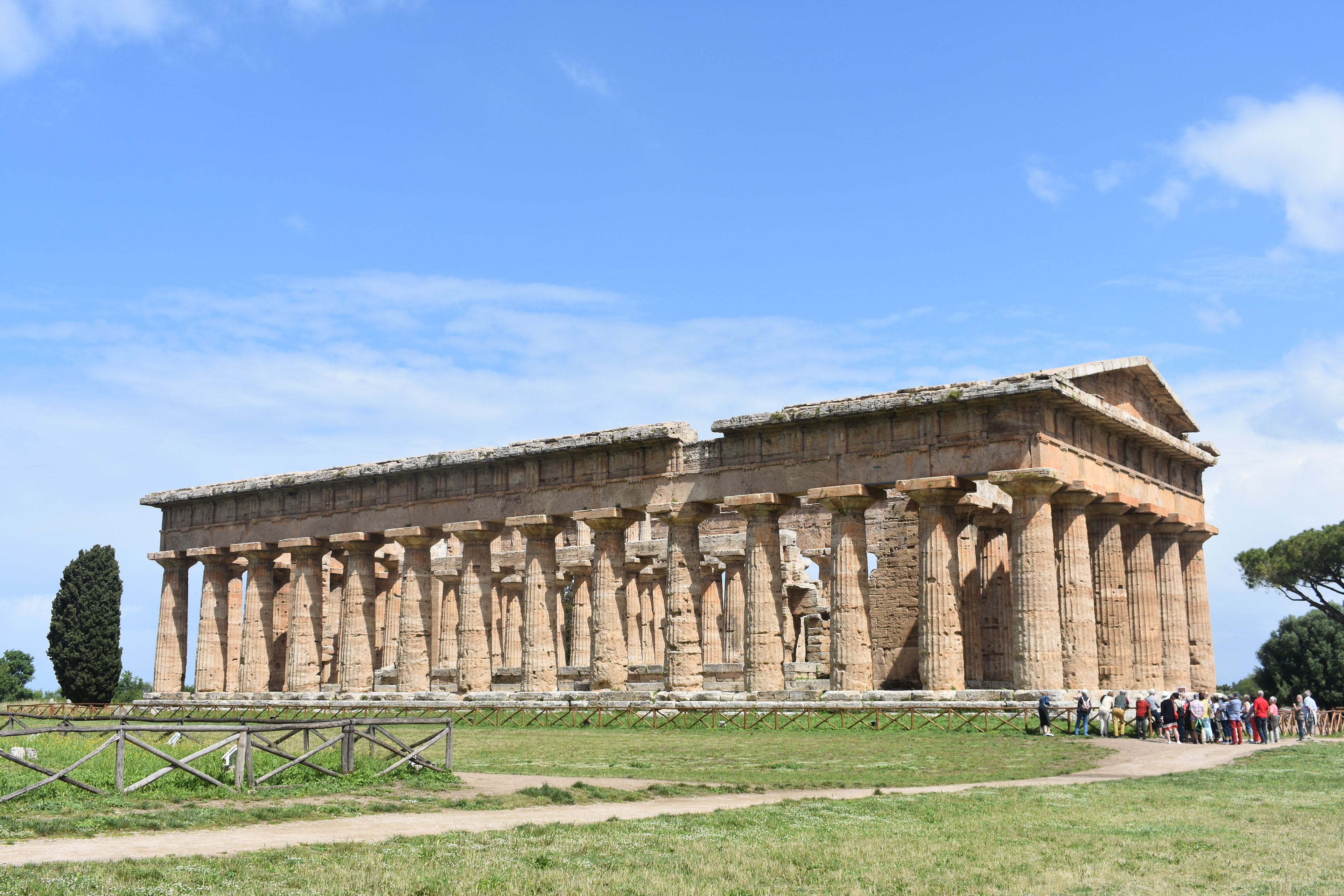 Temple of Hera in Paestum, Italy.