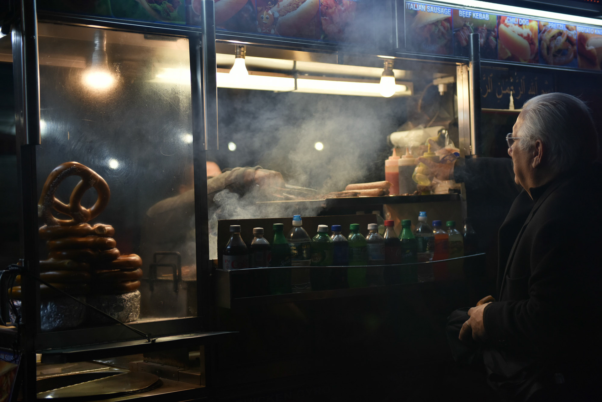 Steamy Hot Dog Stall