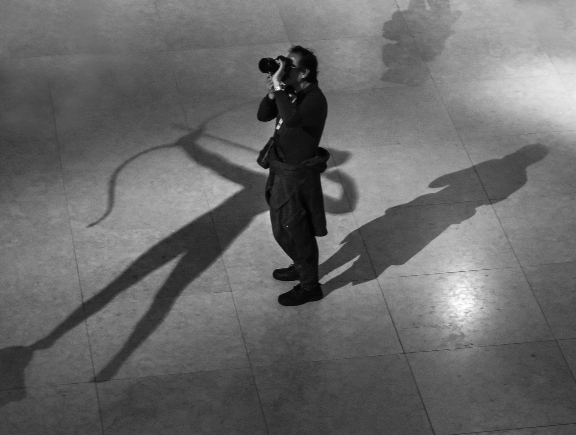 Shadowed Photographer