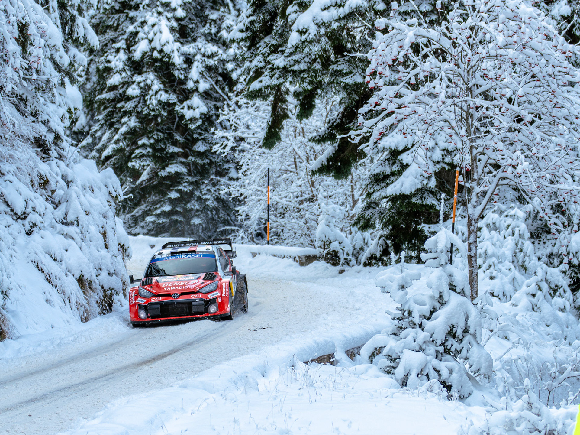 Toyota Yaris Rally 1 - Rallye Monte-Carlo WRC - Col du Turini