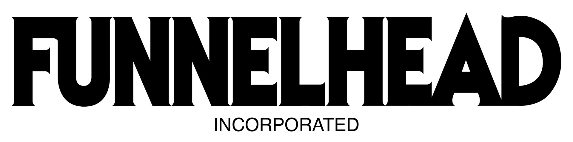 Funnelhead Wordmark on White