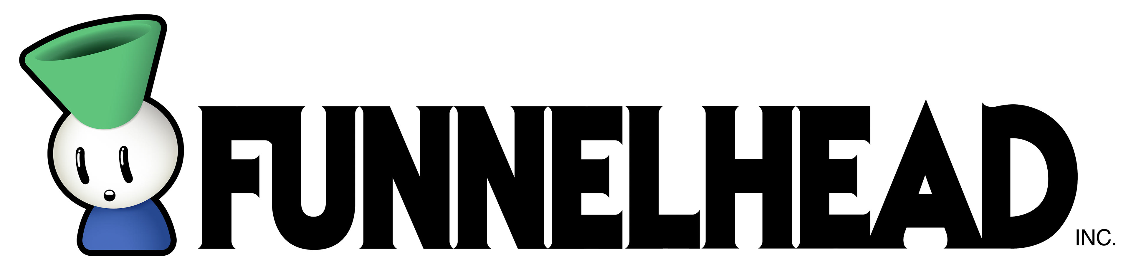 Funnelhead Logo Long on White