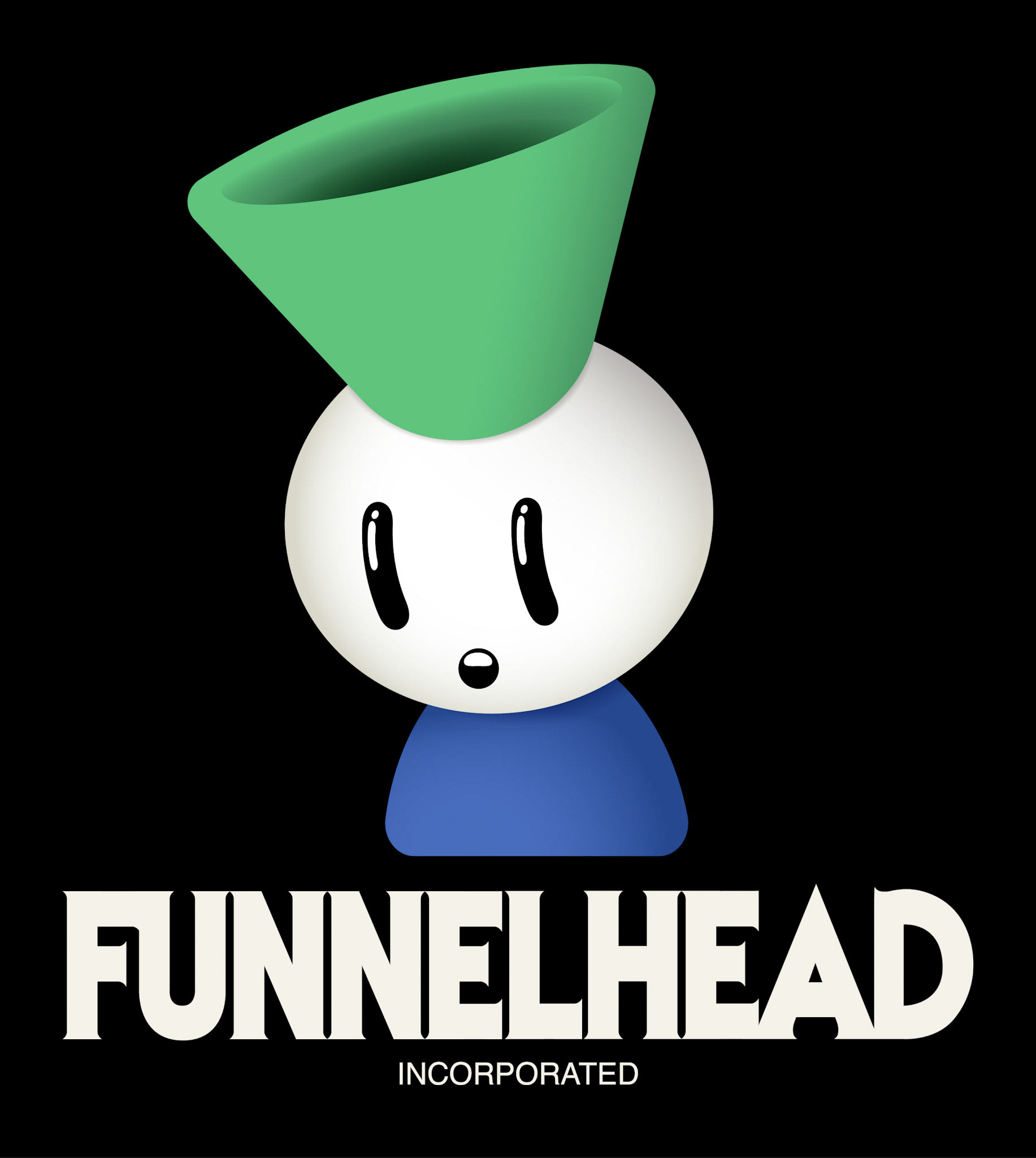 Funnelhead Logo on Black