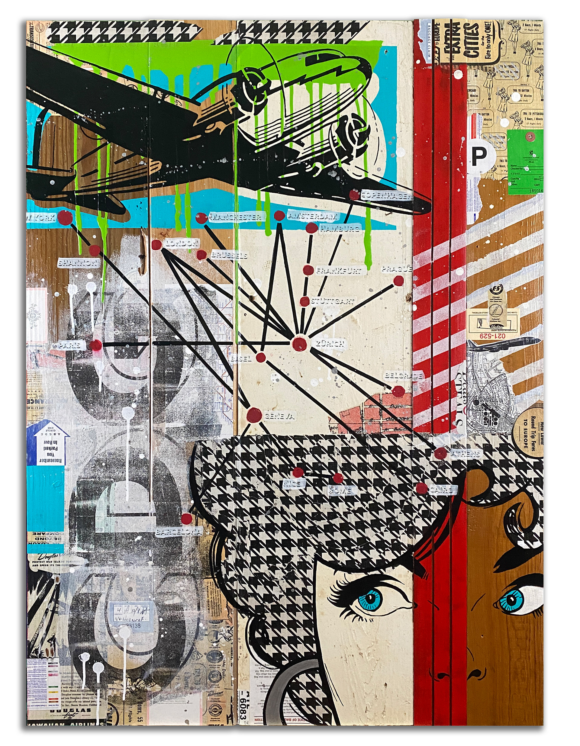 SOLD | “Escape” - 2021 -29" x 40”