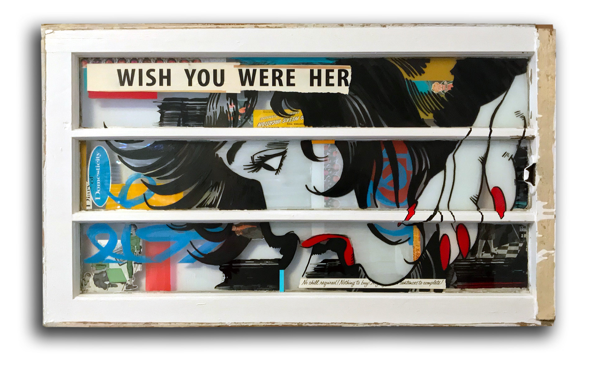 SOLD | "Wish You Were Her” - 2018 - 33” x 20”